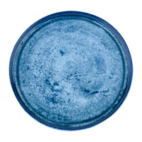 KUTAHYA Blue Stone BNROT28DU890003 Тарелка с плоским дном без полей (d28см, h1,8см) фарфор