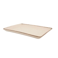 KUTAHYA Color-X TAN30X22DU730P02 Тарелка плоская прямоугольная (30х22см, h2,3см ) бежевый